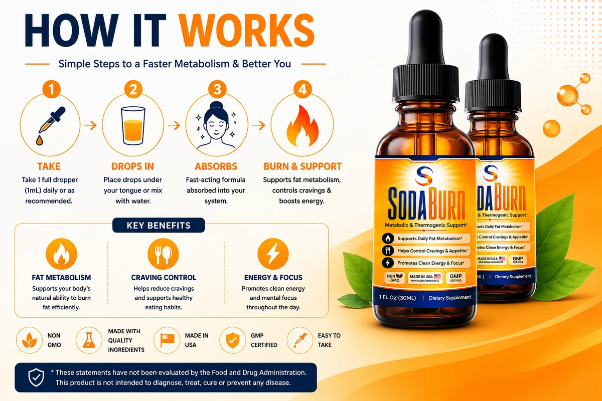 How SodaBurn works: metabolism, appetite and energy support